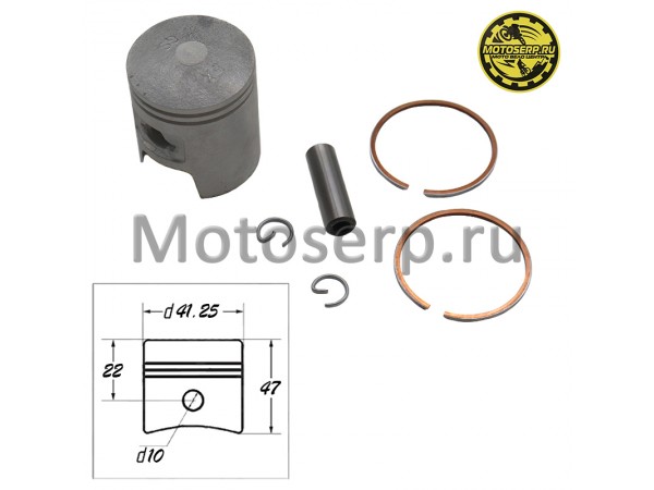 Купить  Поршень Honda TACT, PAL KYB AF16  D41,25 (1р); p-10; 50сс TW (комп) (R1 купить с доставкой по Москве и России, цена, технические характеристики, комплектация фото  - motoserp.ru