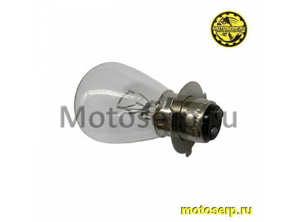 Купить  Лампа фары 12V30/25W (три уса) Скутер (шт) (R1 (R2 купить с доставкой по Москве и России, цена, технические характеристики, комплектация фото  - motoserp.ru