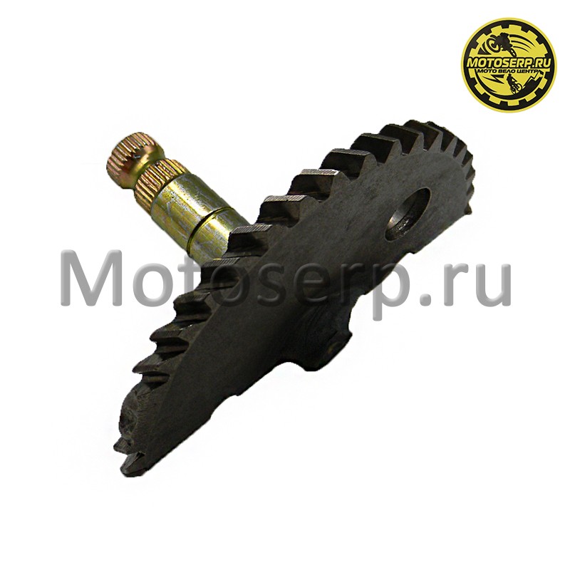 Купить  Сектор пусковой (полумесяц) 139QMB корот. (L-56mm). Honda DIO (шт) (MM 10712 (R1 (TATA 16102500 (Ankon 009362 (MT S-1911 купить с доставкой по Москве и России, цена, технические характеристики, комплектация фото  - motoserp.ru