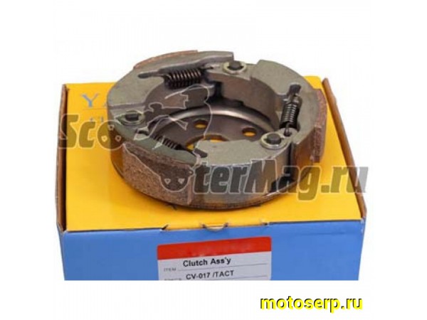 Купить  Сцепление (плата с колодками) центробежное, Диск сцепления вариатора Honda TACT Скутер (ком) (R1 купить с доставкой по Москве и России, цена, технические характеристики, комплектация фото  - motoserp.ru