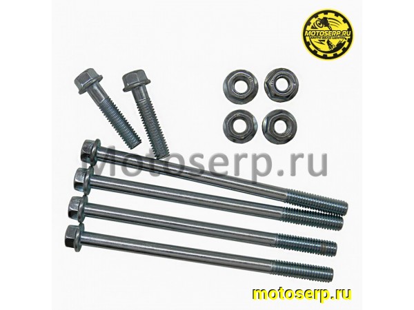 Купить  Шпильки цилиндра Honda (M6х95) с гайками (6шт) AF18/24 (комп) (R1 купить с доставкой по Москве и России, цена, технические характеристики, комплектация фото  - motoserp.ru