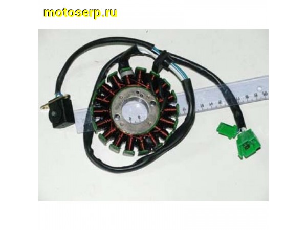 Купить  Генератор (статор, зажигание)18кат (3+2) без ротора Вортекс 150 (шт) (0 купить с доставкой по Москве и России, цена, технические характеристики, комплектация фото  - motoserp.ru