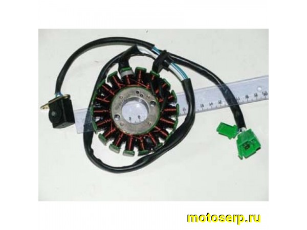 Купить  Генератор (статор, зажигание)18кат (3+2) без ротора Вортекс 150 (шт) (0 купить с доставкой по Москве и России, цена, технические характеристики, комплектация фото  - motoserp.ru