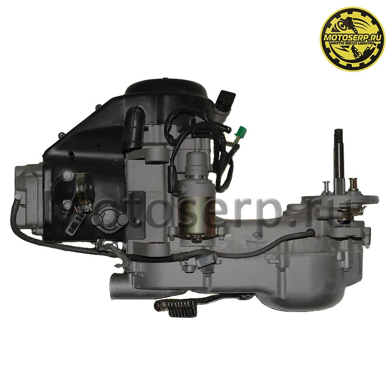 Купить  Двигатель  в сб. 125cc 152QMI 4Т, вариатор, колесо 10", ось на 1 аморт, Скутер (шт) (0 купить с доставкой по Москве и России, цена, технические характеристики, комплектация фото  - motoserp.ru