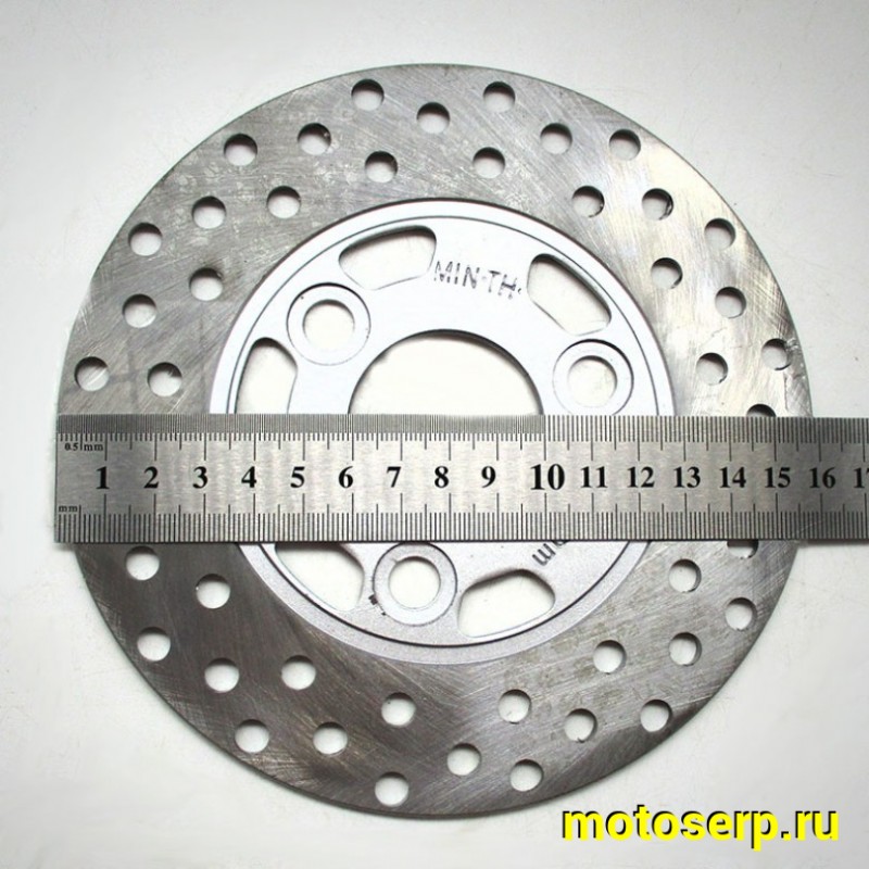 Купить  Диск тормозной передний (160x40) (отв:3x58) IRBIS R-50, Storm L, SL . (шт) (R1 купить с доставкой по Москве и России, цена, технические характеристики, комплектация фото  - motoserp.ru