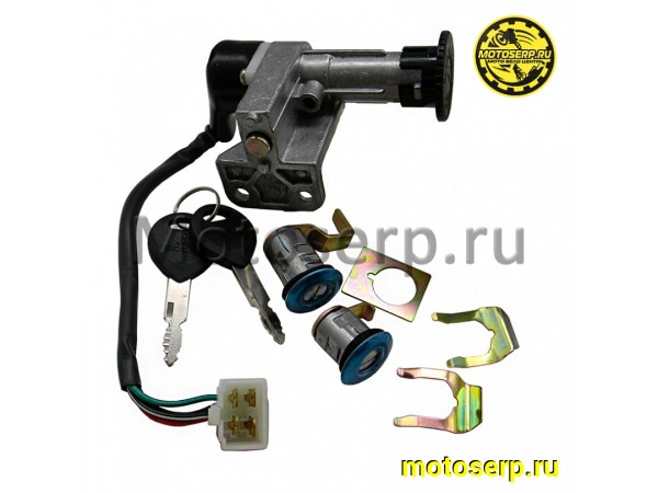 Купить  Замок зажигания (комплект замков) Tornado Z50R, Honling QT-7 (комп) (TATA 10033894 (R1 (R2 купить с доставкой по Москве и России, цена, технические характеристики, комплектация фото  - motoserp.ru