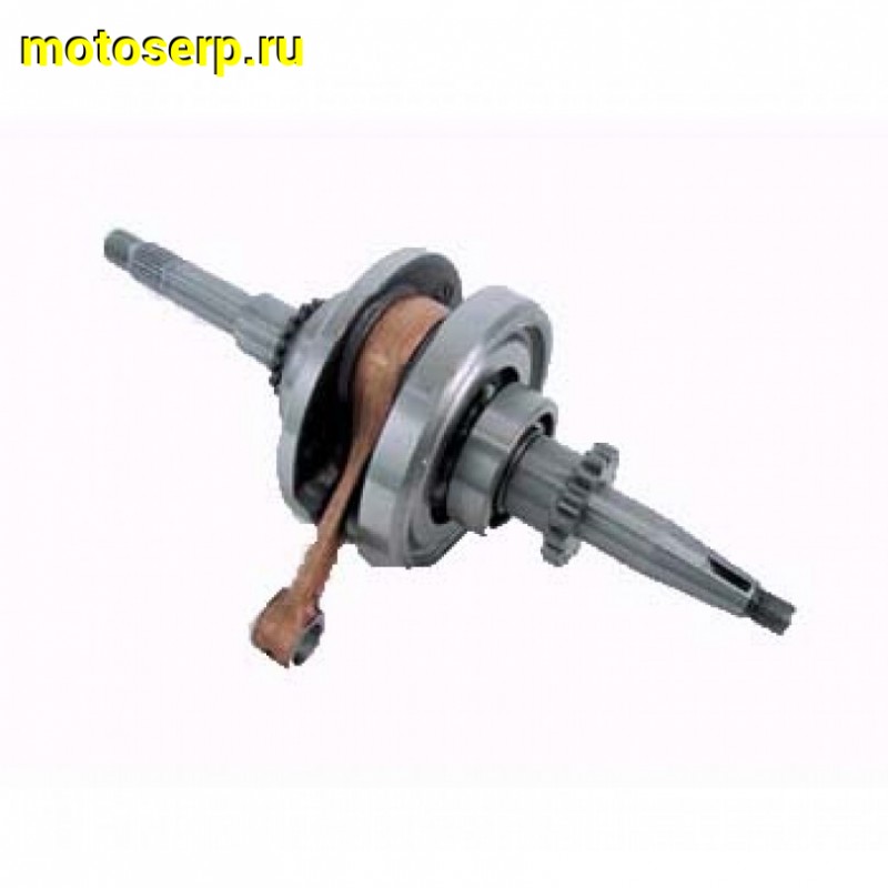 Купить  Коленвал (вал коленчатый) 139QMB (16 зуб шестерня) GY6-50 R50, Storm, Basic и др. (шт) (MOTO-SKUTER 00812 (MM 10609 (R1 купить с доставкой по Москве и России, цена, технические характеристики, комплектация фото  - motoserp.ru