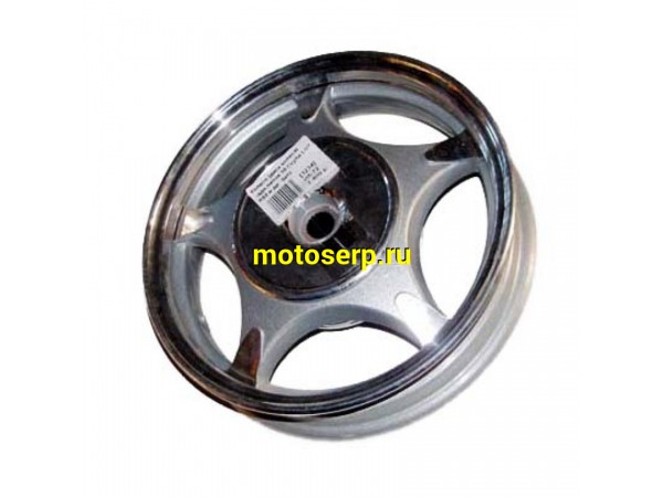 Купить  Колесо 10" заднее (диск колеса) литое 2,15-10" 4так (19 шлиц) (бараб.торм 110mm) R50, Storm (шт) (R1 купить с доставкой по Москве и России, цена, технические характеристики, комплектация фото  - motoserp.ru