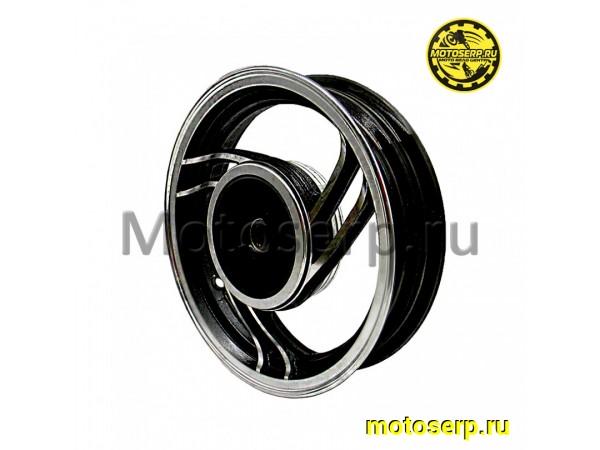 Купить  Колесо 10" заднее (диск колеса) литое 2,15-10" 4так (19 шлиц) (бараб.торм 110mm) R50, Storm (шт) (R1 купить с доставкой по Москве и России, цена, технические характеристики, комплектация фото  - motoserp.ru