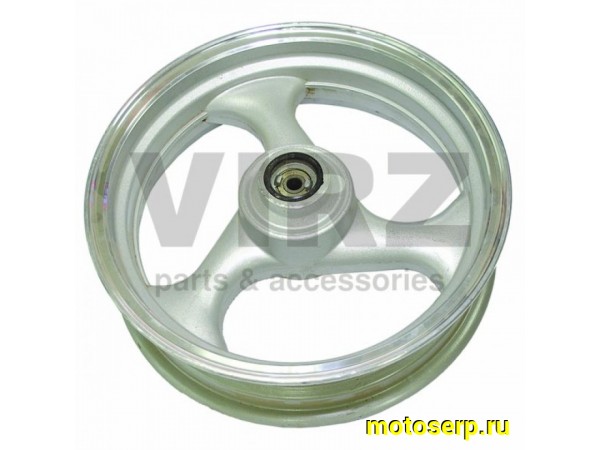 Купить  Колесо 13" переднее (диск колеса) литое 3,50-13" (диск. тормоз) Nirvana, Major 150 и др (шт) (R1 купить с доставкой по Москве и России, цена, технические характеристики, комплектация фото  - motoserp.ru