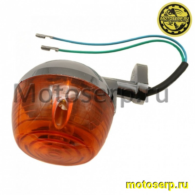 Купить  Поворотник Delta-50, Vento RivaII  кругл хром. (пластик) (шт) (Дан (ML 969 (Vento 33504 купить с доставкой по Москве и России, цена, технические характеристики, комплектация фото  - motoserp.ru