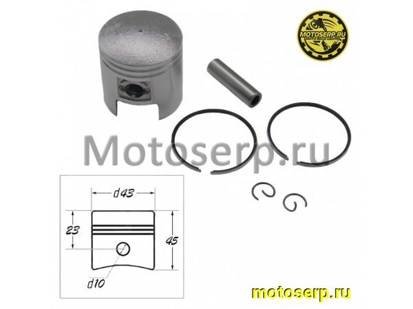 Купить  Поршень Suzuki RAN, 1P41QMB, GS-50, TB-50, Gelli  D43(std); р-10; 60сс  CN (шт) (MT P-3535 (MT P-43 (R1 (TATA 10144501 (MM 10578 купить с доставкой по Москве и России, цена, технические характеристики, комплектация фото  - motoserp.ru