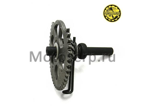 Купить  Привод кикстартера 157QMJ, 152QMI, 158QMJ, 153QMI 150-125cc (шт) (R1 (ANKON 009379 (TATA 10077824 (MOTO-SKUTER 2578 (MT H-464 купить с доставкой по Москве и России, цена, технические характеристики, комплектация фото  - motoserp.ru