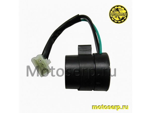 Купить  Реле поворотов 3-х контактное кругл. R50, Storm, Basic и др (шт) (зел -; сер +: чёр. лампа) (R1 (TATA 11234213 купить с доставкой по Москве и России, цена, технические характеристики, комплектация фото  - motoserp.ru