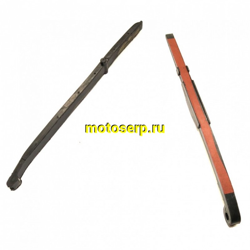 Купить  Направляющая (успокоитель) цепи ГРМ 139FMB Delta-50 4т (L-195mm(L-205mm), I-8mm(I-10mm)) (пар) (R1 (R2  купить с доставкой по Москве и России, цена, технические характеристики, комплектация фото  - motoserp.ru