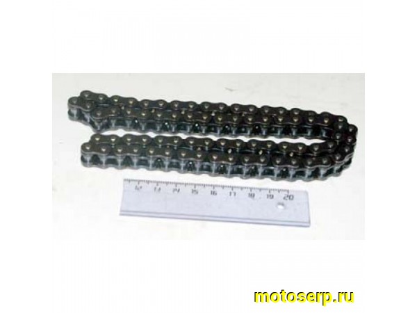 Купить  Цепь моторная 1P43QMB, 1P41QMB BM, Geeli-50, Suzuki RAN (74зв)  (шт)  (R1  купить с доставкой по Москве и России, цена, технические характеристики, комплектация фото  - motoserp.ru