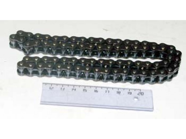 Купить  Цепь моторная 1P43QMB, 1P41QMB BM, Geeli-50, Suzuki RAN (74зв)  (шт)  (R1  купить с доставкой по Москве и России, цена, технические характеристики, комплектация фото  - motoserp.ru
