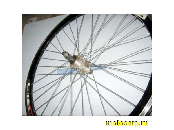 Купить  Колесо 26" двойное заднее под трещотку, Disk с креплен диска на резьбе Вело(шт) (FD Х38867-1 (VELOPT Х38862 (R4 (Дан купить с доставкой по Москве и России, цена, технические характеристики, комплектация фото  - motoserp.ru