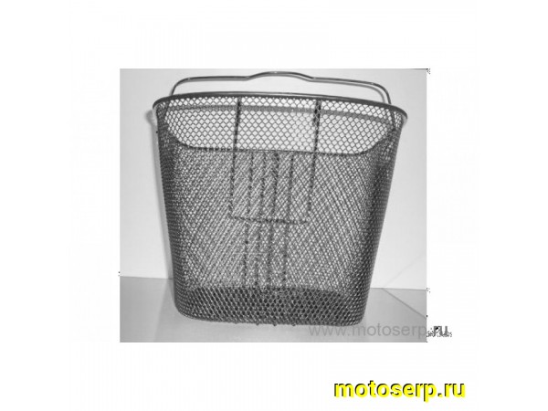 Купить  Корзина передняя на руль, съемная с ручкой (крепеж-гнутые усы) Вело (шт) (R4 (Дан (Золотник 3254082-14 купить с доставкой по Москве и России, цена, технические характеристики, комплектация фото  - motoserp.ru