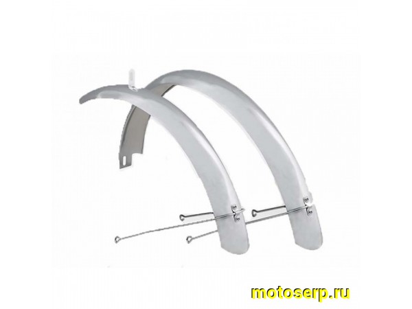 Купить  Крылья металлические 20" хром Вело (пар) (ML 3260 (Велом 610074 (FD Х38996-2 (R4 (Дан купить с доставкой по Москве и России, цена, технические характеристики, комплектация фото  - motoserp.ru