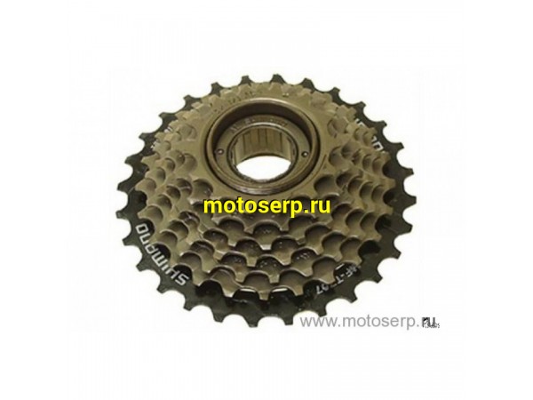 Купить  Трещетка 7 звезд (семерник)  SHIMANO (Шимано) TZ500 обычн Вело (шт) (ML 3486 (R4 (Дан (R5 AMFTZ31CP7434T купить с доставкой по Москве и России, цена, технические характеристики, комплектация фото  - motoserp.ru