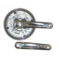 motoserp.ru - Шатуны 3 зв.на квадрате. Алюм. 42/34/24 зуб KMS 170mm Вело (пар) (ML 4792 (Велом 580168 (R4 (Дан - МотоВелоЦентр г.Серпухов