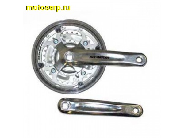 Купить  Шатуны 3 зв.на квадрате. Алюм. 42/34/24 зуб (NO NAME-Китай) 170mm Вело (пар) (ML 4792 (Велом 580168 (R4 (Дан купить с доставкой по Москве и России, цена, технические характеристики, комплектация фото  - motoserp.ru