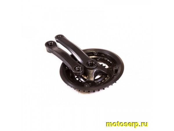 Купить  Шатуны 3 зв.на квадрате. Сталь 42/34/24 зуб СПОРТ, (NO NAME-Китай) Вело (пар) (Велом 580124 (MM 28850 (Велом 580237 купить с доставкой по Москве и России, цена, технические характеристики, комплектация фото  - motoserp.ru