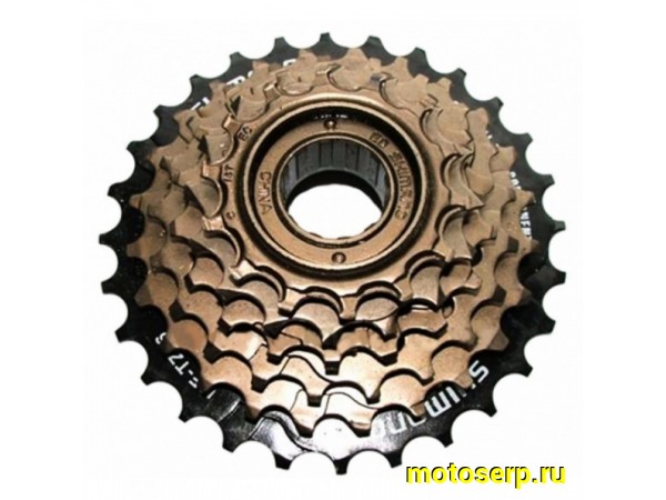 Купить  Трещетка 6 звезд (шестерник) SHIMANO (Шимано) TZ500 Вело (шт) (ML 3458 (R4 (Дан (R5 AMFTZ30CP6434T купить с доставкой по Москве и России, цена, технические характеристики, комплектация фото  - motoserp.ru