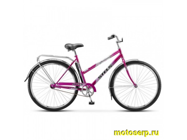 Купить  ====28" STELS NAVIGATOR-300 (Lady) (Стелс Навигатор-300) (Жен) 28"; 1ск; рама-сталь; тормоз-ножной; вилка стальная-жесткая (шт) (0 купить с доставкой по Москве и России, цена, технические характеристики, комплектация фото  - motoserp.ru