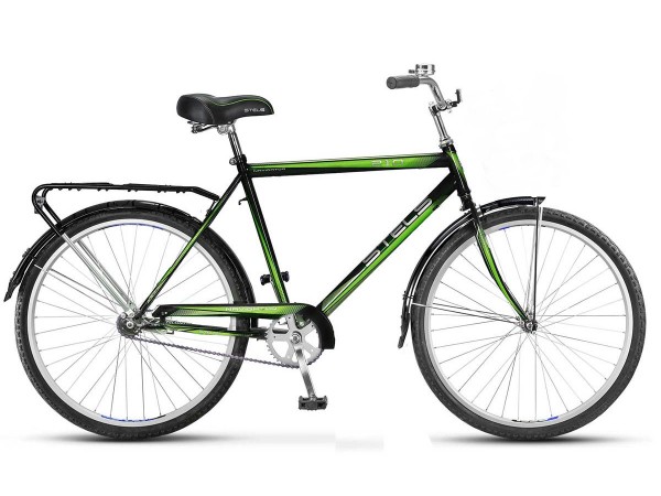 Купить  ====26" STELS NAVIGATOR-210 (Gent) (Стелс Навигатор-210) (Муж) 26"; 1ск; рама-сталь; тормоз-ножной; вилка стальная-жесткая (шт) купить с доставкой по Москве и России, цена, технические характеристики, комплектация фото  - motoserp.ru