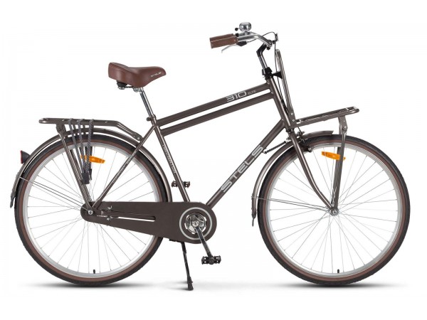 Купить  ====28" STELS NAVIGATOR-310 (Gent) (Стелс Навигатор-310) (Муж) 28"; 1ск; рама-сталь; тормоз-ножной; вилка стальная-жесткая; дв.обод (шт) купить с доставкой по Москве и России, цена, технические характеристики, комплектация фото  - motoserp.ru
