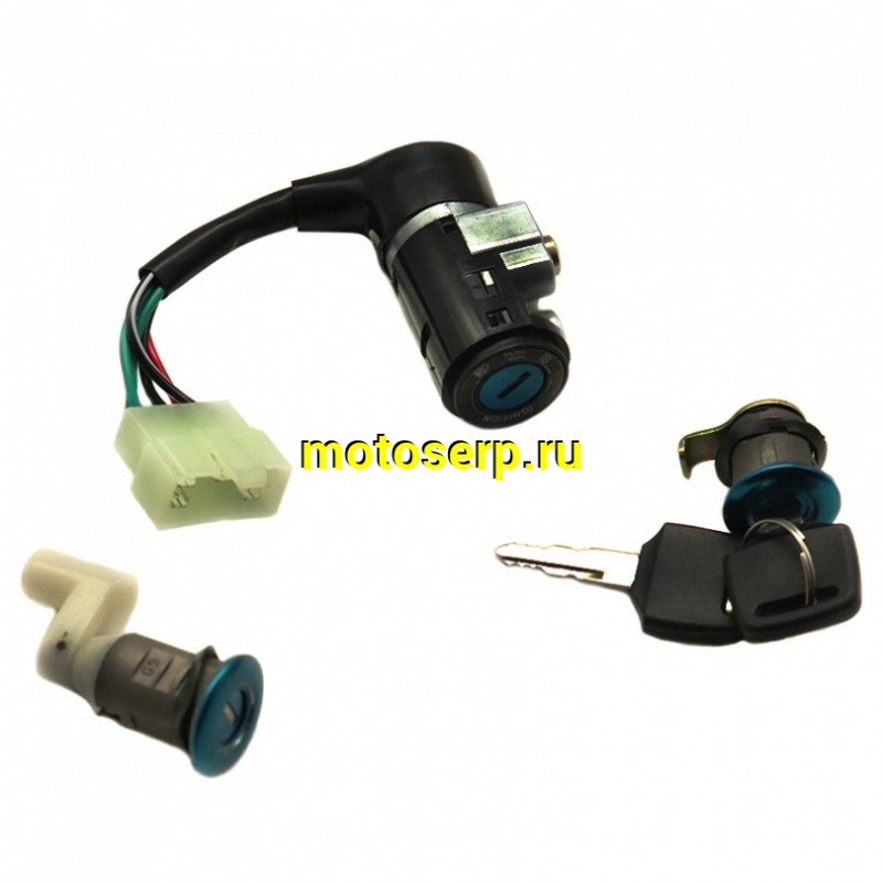 Купить  Замок зажигания (комплект замков) Honda DIO 5-конт (ком) (ML 3697 (R1 (TATA 10000648 купить с доставкой по Москве и России, цена, технические характеристики, комплектация фото  - motoserp.ru