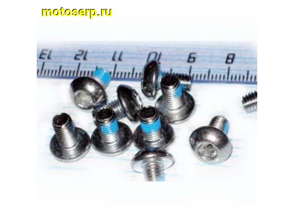 Купить  Винт крепления дискового тормоза Вело (шт) (R4 (з) купить с доставкой по Москве и России, цена, технические характеристики, комплектация фото  - motoserp.ru