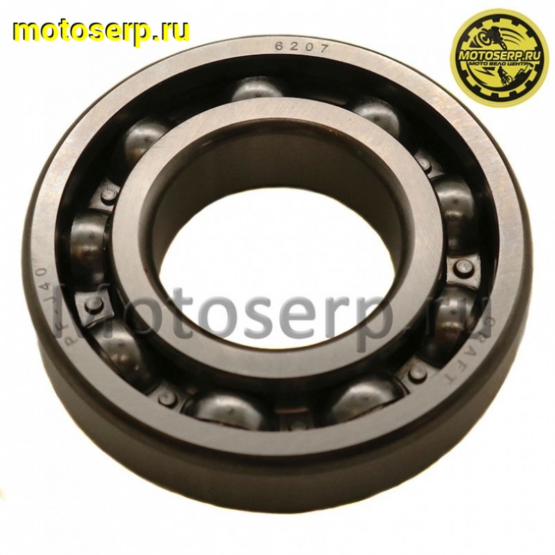 Купить  Подшипник коленвала 35*72*17  6207 158QMJ (шт) (R1 (R2 (Дан купить с доставкой по Москве и России, цена, технические характеристики, комплектация фото  - motoserp.ru