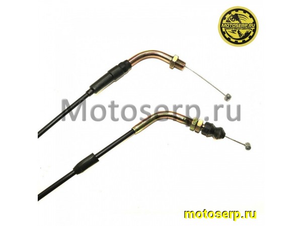 Купить  Трос газа (резбовой гайка-гайка) R50, Storm, Sting 4так (T-1960mm, R-1870mm) (шт) (R1  купить с доставкой по Москве и России, цена, технические характеристики, комплектация фото  - motoserp.ru