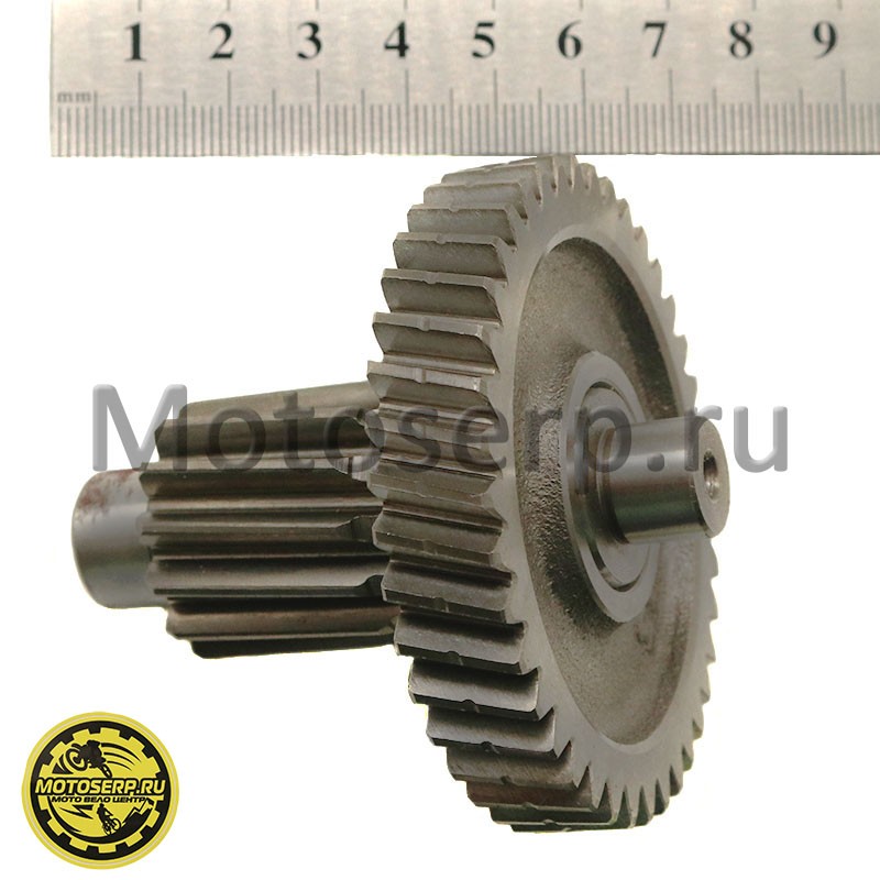 Купить  Шестерня - вал редуктора промежуточный 158QMJ Stels VORTEX150 Tactic 150 (шт) (R1 купить с доставкой по Москве и России, цена, технические характеристики, комплектация фото  - motoserp.ru