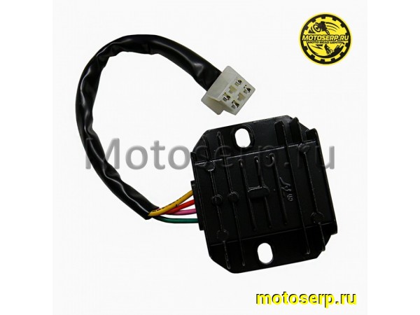 Купить  Реле-регулятор 4 конт.(4) Stels SB200, Patron Hobo 125 (шт) (TATA 800000518 (TATA 800000417 купить с доставкой по Москве и России, цена, технические характеристики, комплектация фото  - motoserp.ru