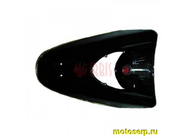 Купить  Обтекатель передний верхний (клюв) Tact, Basic, City, Sting (синий, черный) (шт)  (0 купить с доставкой по Москве и России, цена, технические характеристики, комплектация фото  - motoserp.ru