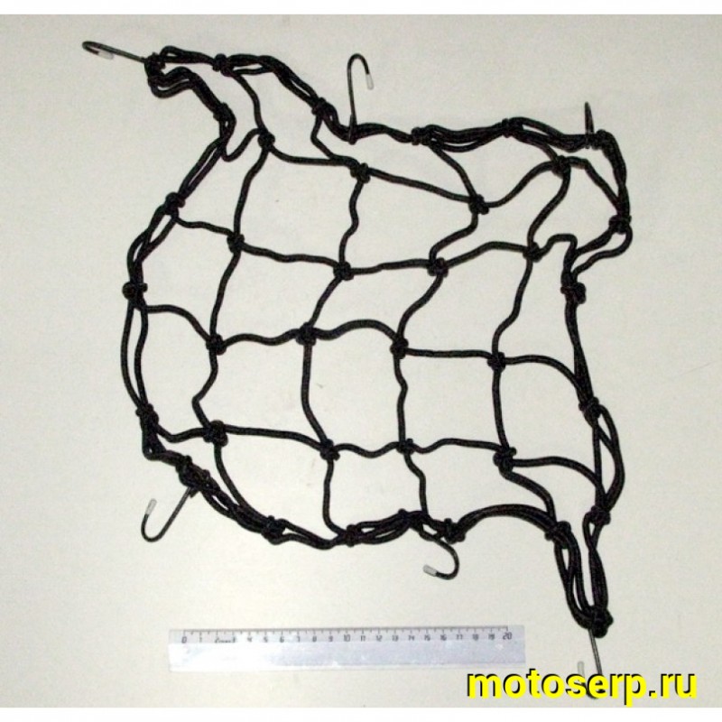 Купить  Сетка для шлема с крюками 40x40см (шт) (MM 21425 (MM 18751 (ANKON 024561 (ML 5433 купить с доставкой по Москве и России, цена, технические характеристики, комплектация фото  - motoserp.ru