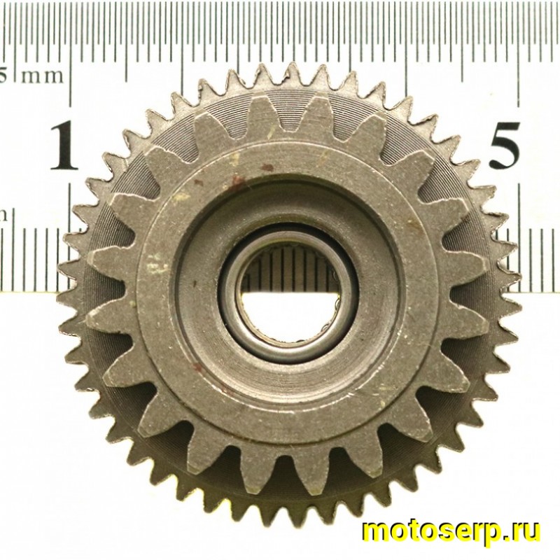 Купить  Шестерня электростартера  1P40QMB двойная JOG90, Skif Tactic Storm 2т (шт) (MT E-49 (R1 купить с доставкой по Москве и России, цена, технические характеристики, комплектация фото  - motoserp.ru