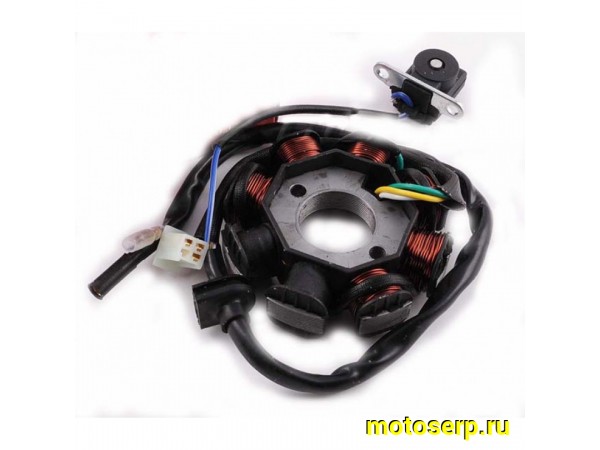 Купить  Генератор (статор, зажигание) 8кат (3+1+1) R50, Storm, Basic  (шт) (R1 (R2 (ANKON 009564 купить с доставкой по Москве и России, цена, технические характеристики, комплектация фото  - motoserp.ru
