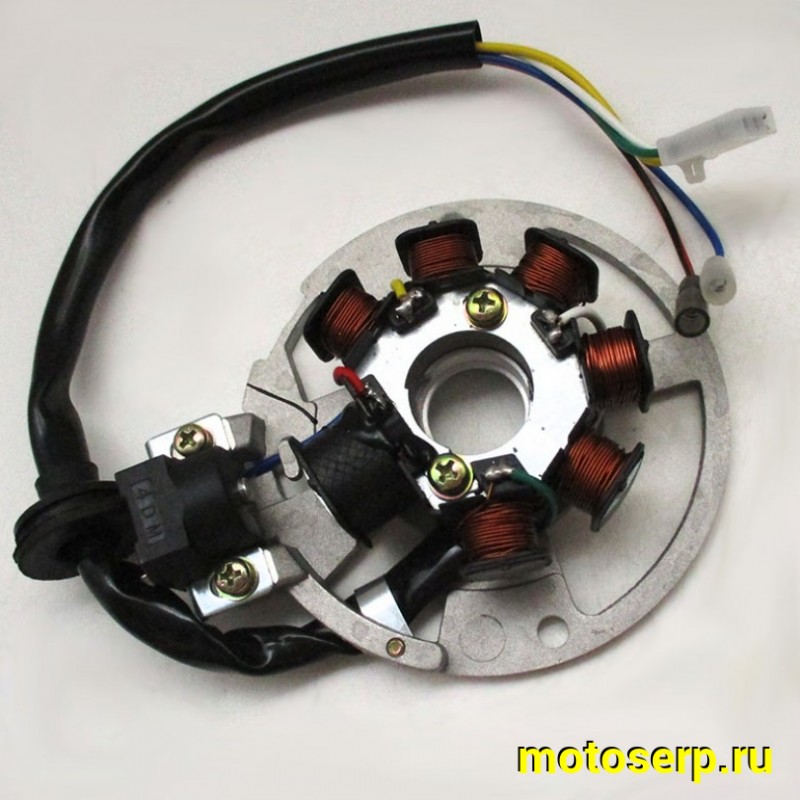 Купить  Генератор (статор, зажигание) 7кат (3+1+1) Skif и др  (шт)  (ML 3682 (R1 (R2 (TATA 10006402 купить с доставкой по Москве и России, цена, технические характеристики, комплектация фото  - motoserp.ru