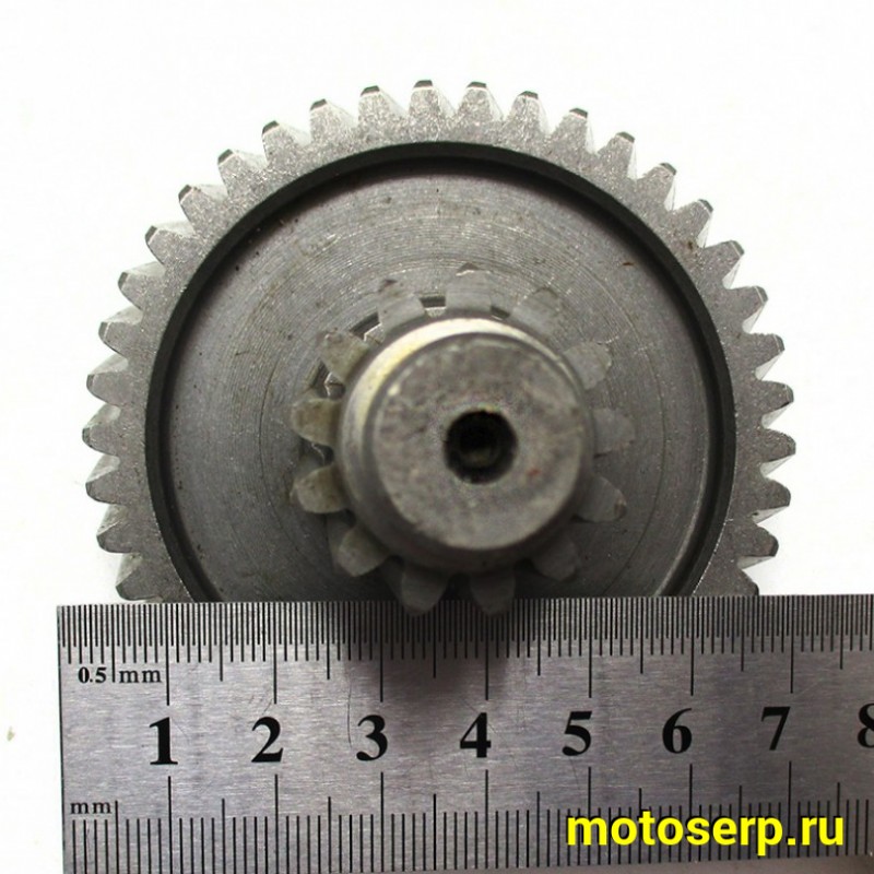 Купить  Шестерня - вал редуктора промежуточный 152QMI 157QMJ Leo, Nirvana и др (шт) (R1 купить с доставкой по Москве и России, цена, технические характеристики, комплектация фото  - motoserp.ru