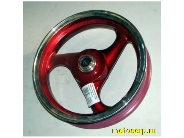 Купить  Колесо 12" переднее (диск колеса) литое 2,50-12" Z50R, Tornado, ZIP (шт) (R1 купить с доставкой по Москве и России, цена, технические характеристики, комплектация фото  - motoserp.ru