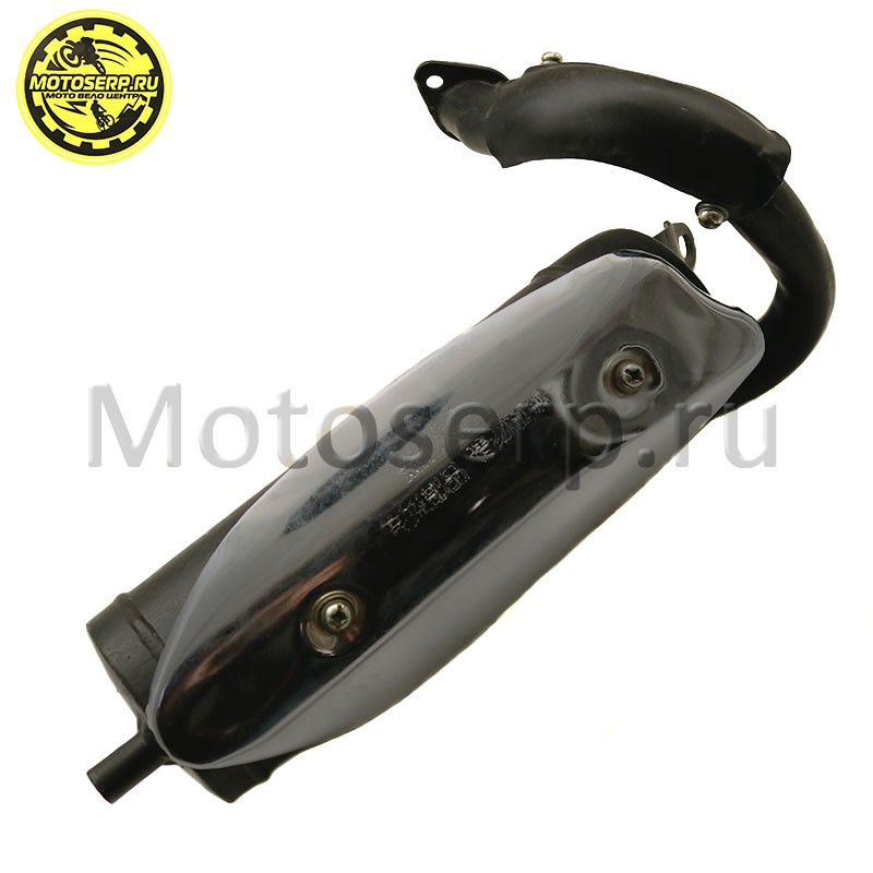 Купить  Глушитель в сборе 1P43QMB 2так Актив, Gelli, Suzuki RAN, TB-50 (шт) (R1 купить с доставкой по Москве и России, цена, технические характеристики, комплектация фото  - motoserp.ru