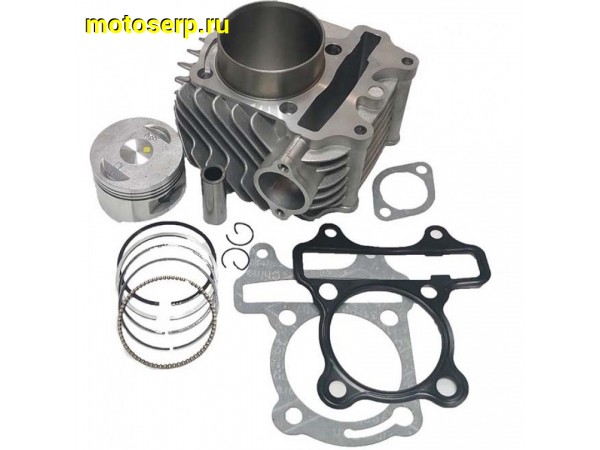 Купить  ЦПГ, поршневая группа 158QMJ  150cc (D57.4; p-15 (между шпильками 56мм) Keeway/Stels Tactic 150; Stels VORTEX150 ) (CN) (шт) (R1  купить с доставкой по Москве и России, цена, технические характеристики, комплектация фото  - motoserp.ru