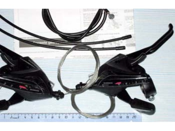 Купить  Шифтер манетка ST-EF 65 моноблок SHIMANO (Шимано) рычажн (автоматы) 8+3скор Вело (пар) (R5 ESTEF65P8AL купить с доставкой по Москве и России, цена, технические характеристики, комплектация фото  - motoserp.ru