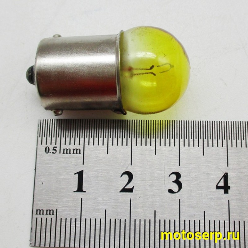 Купить  Лампа поворотов, одноконтактная 12V10W желтая (шт) (MT G-1109 (MOTO-SKUTER 6857 купить с доставкой по Москве и России, цена, технические характеристики, комплектация фото  - motoserp.ru