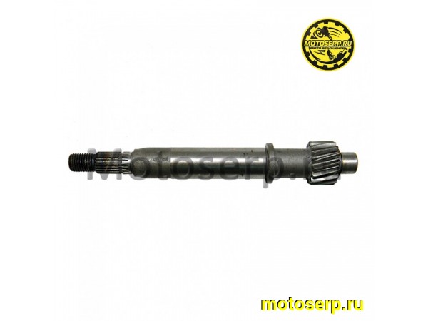 Купить  Шестерня - вал редукт первичный (хвостовик) (L-155mm/16 зубьев) 139QMB R50, Storm, Basic и др (шт) (MT R-1059 (0 купить с доставкой по Москве и России, цена, технические характеристики, комплектация фото  - motoserp.ru